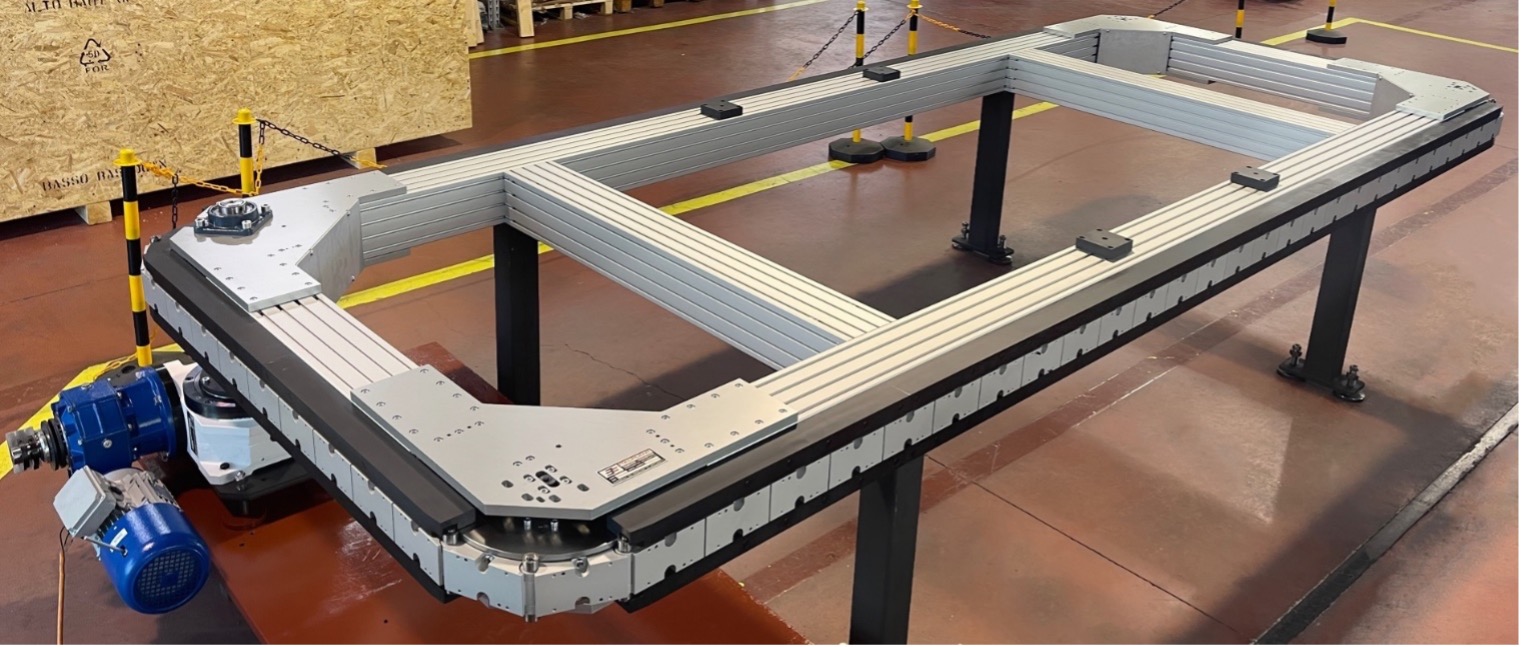 Precision Link Conveyor Squared: a guarantee signed by Italplant in precision automation