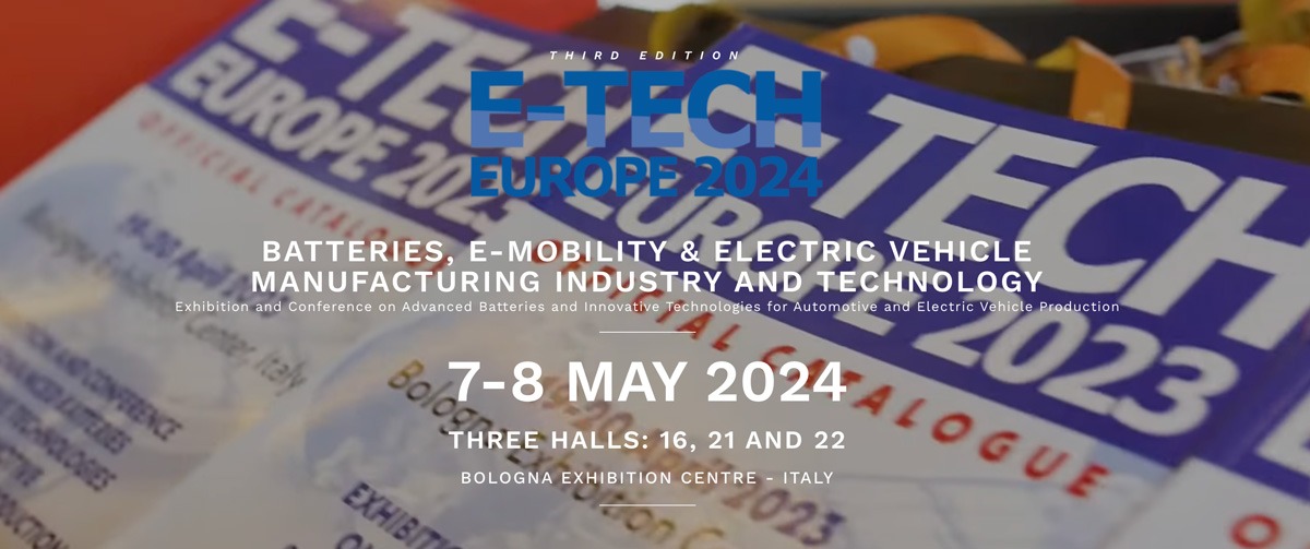 Brochure sovrapposte di E-tech